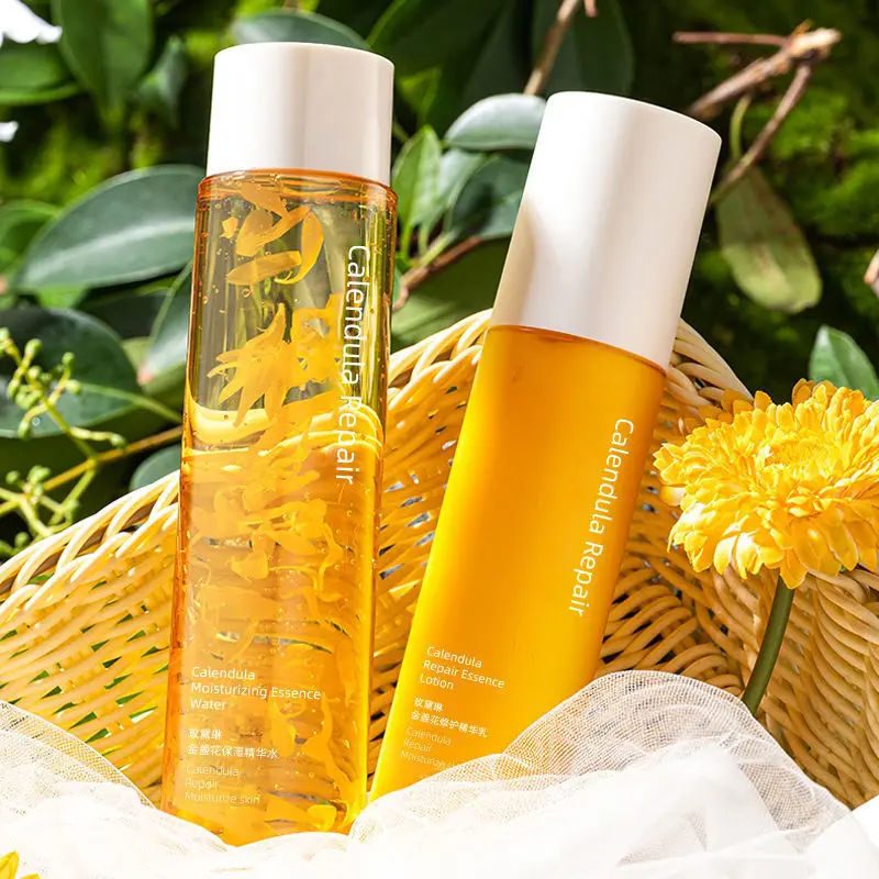 200 ml Calendula Essence Water Lotion Set Moisturizing Shrink Pores Oil Control Calendula Toner Facial Serum with Mask Set
200 ml Calendula Essence Water Lotion Set Moisturizing Shrink Pores Oil Control Calendula Toner Facial Serum with Mask Set