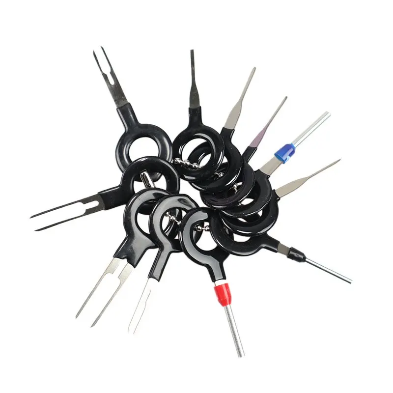 11PCS Terminal Removal Tool Car Electrical Wiring Crimp Connector Pin Extractor Kit Terminal Repair Picking Tool Car
11PCS Terminal Removal Tool Car Electrical Wiring Crimp Connector Pin Extractor Kit Terminal Repair Picking Tool Car