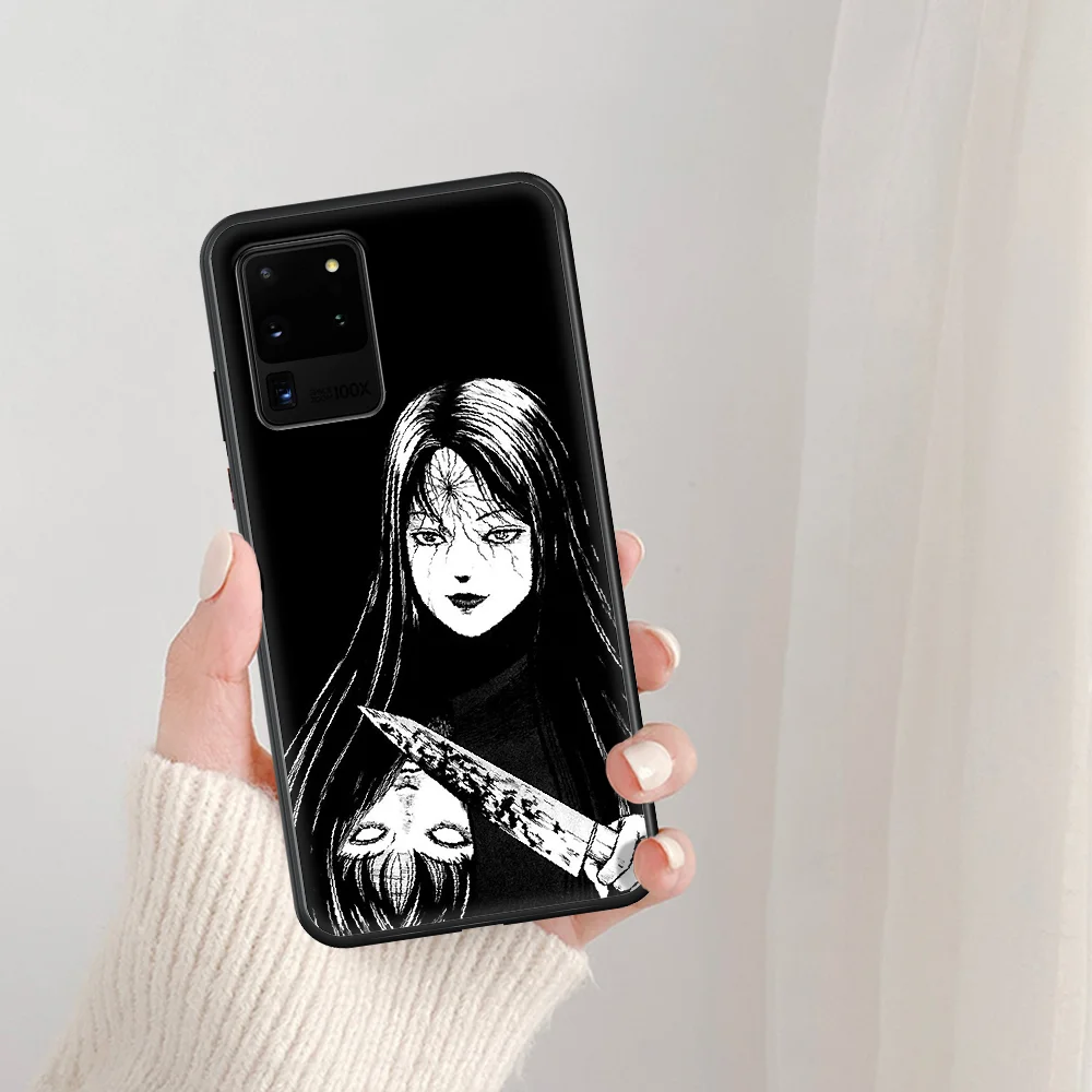 Junji Ito Tees Horror Phone Case For Samsung Galaxy Note S 8 9 10 20 Plus E Lite Uitra black Back Fashion Waterproof Luxury
Junji Ito Tees Horror Phone Case For Samsung Galaxy Note S 8 9 10 20 Plus E Lite Uitra black Back Fashion Waterproof Luxury