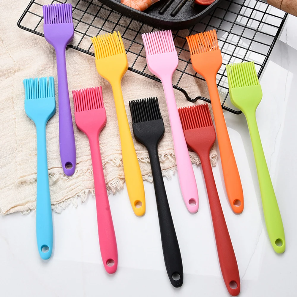 Kitchen Accessories BBQ Tools Silicone Oil Brush Baking Cooking Barbecue Basting Brush Heat Resistance Kitchen Gadgets Supplies
Kitchen Accessories BBQ Tools Silicone Oil Brush Baking Cooking Barbecue Basting Brush Heat Resistance Kitchen Gadgets Supplies