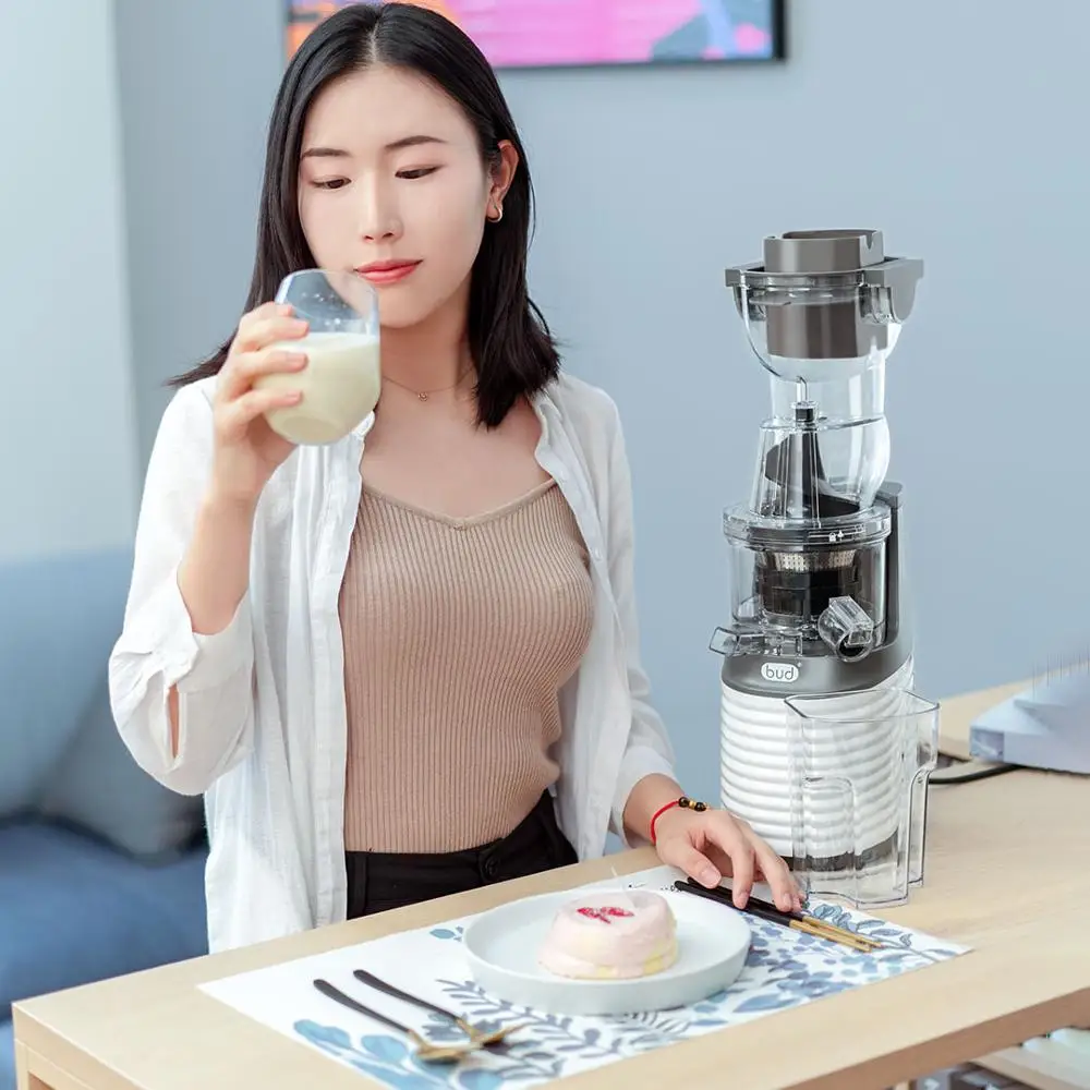 Youpin BUD Electric Juicer Large Caliber Fruit Separation Pomace Blender Mixer Vegetables Food Processor Machine
Youpin BUD Electric Juicer Large Caliber Fruit Separation Pomace Blender Mixer Vegetables Food Processor Machine