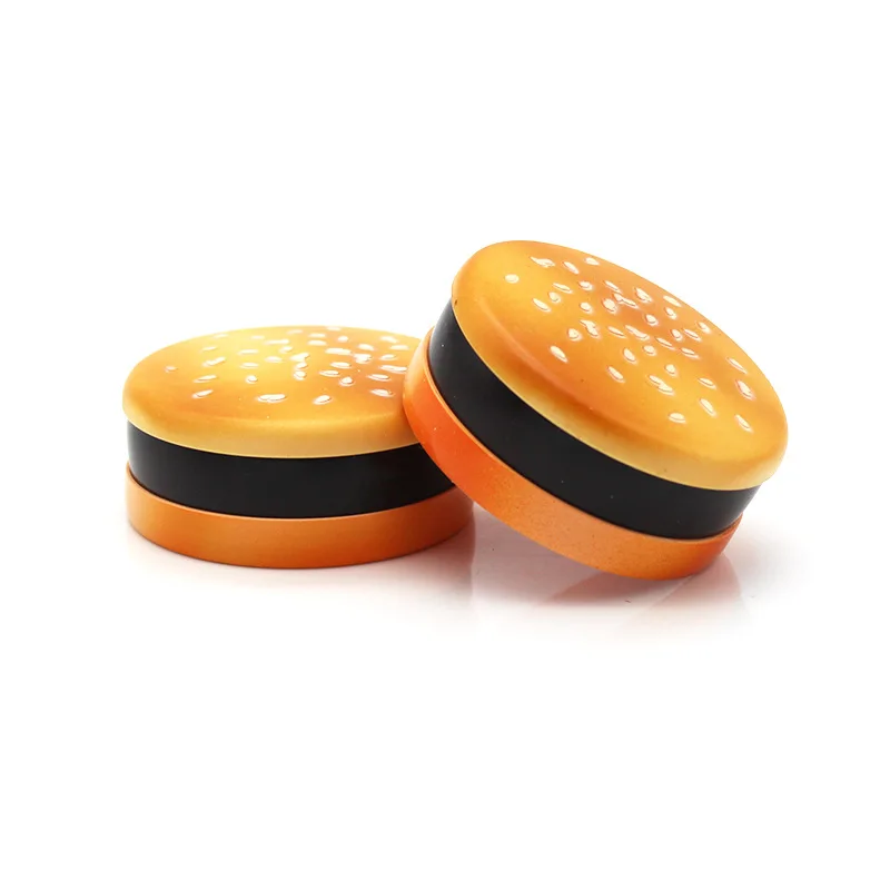 Hamburger Grinder Creative Shape Burger Smoker Three-layer Manual Metal Smoker Grinder Smoking Grinder Weed Grinders
Hamburger Grinder Creative Shape Burger Smoker Three-layer Manual Metal Smoker Grinder Smoking Grinder Weed Grinders