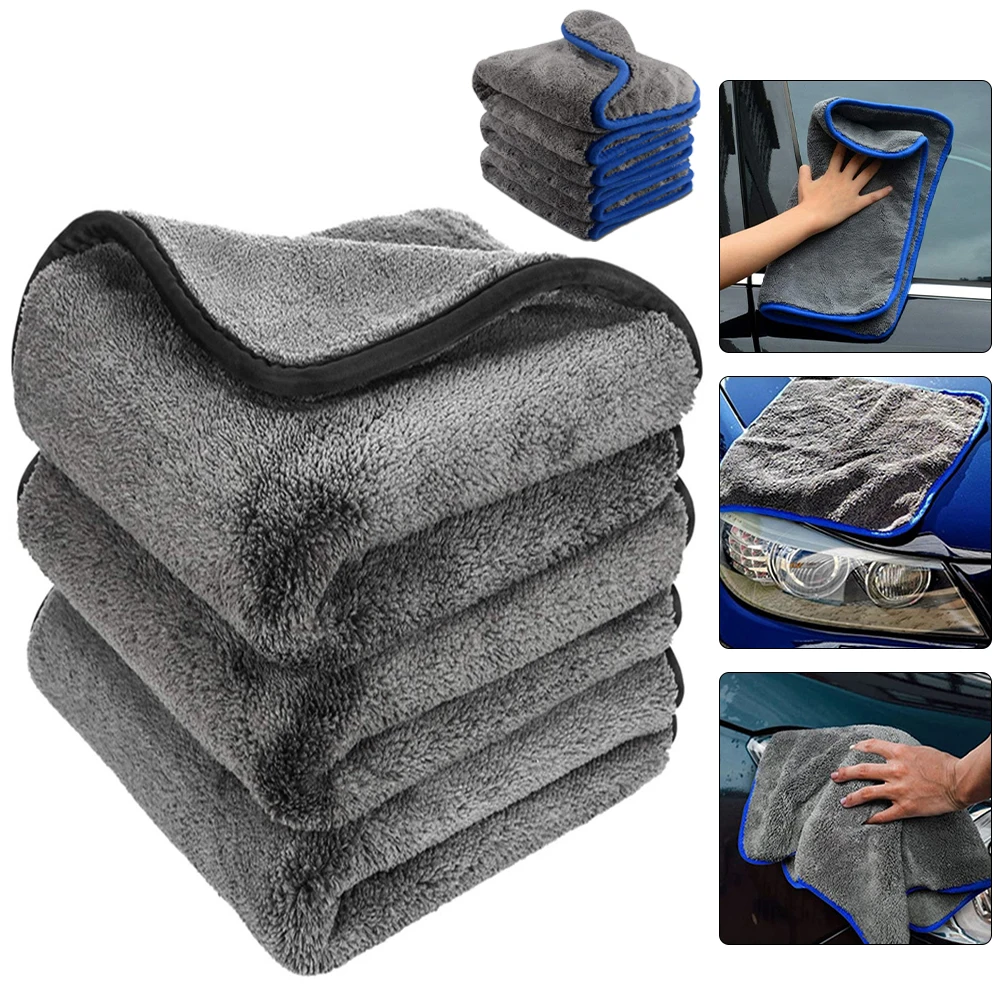 Car Wash Towel Microfiber 1200GSM Thick Washing Towel Car Cleaning Drying Towels Auto Detailing Polishing Cloth Rag for Car Home
Car Wash Towel Microfiber 1200GSM Thick Washing Towel Car Cleaning Drying Towels Auto Detailing Polishing Cloth Rag for Car Home