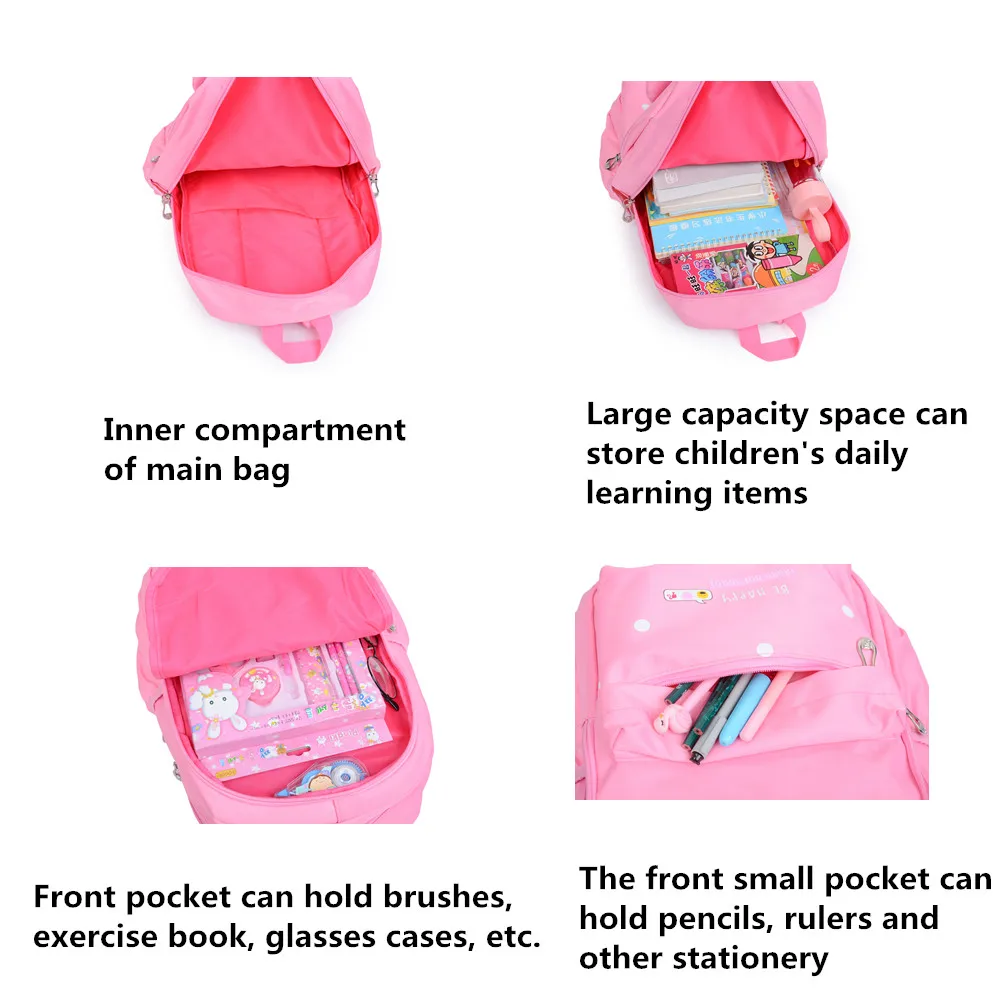 Ортопедический школьный ранец для детей 3-6 классов легкий детский портфель