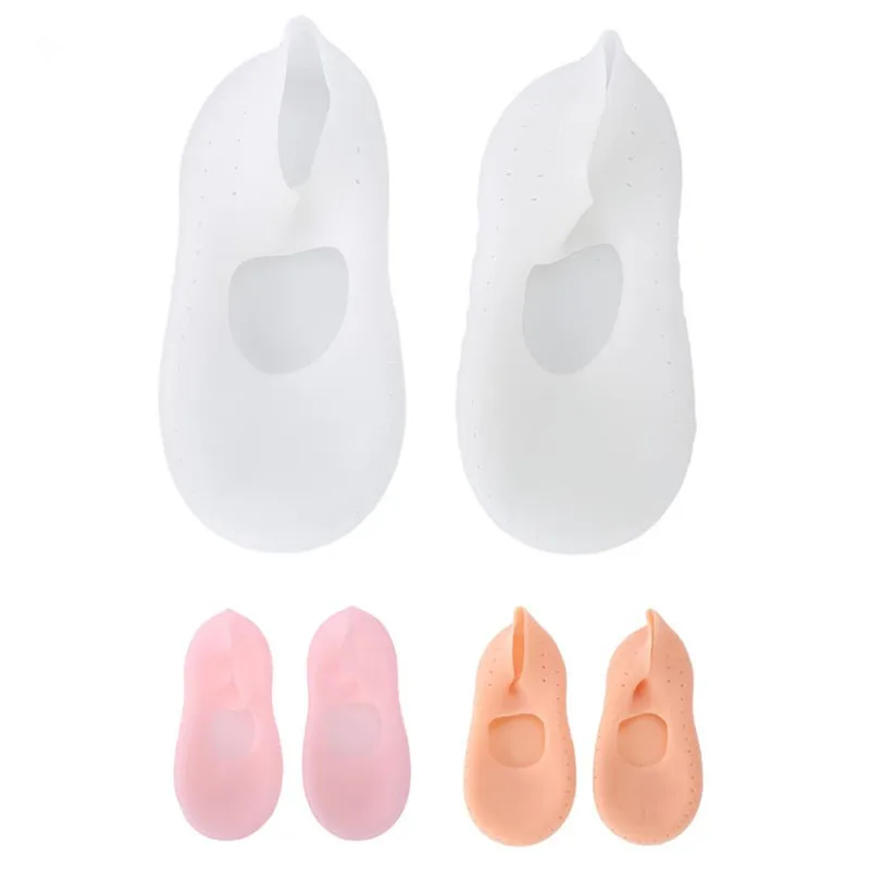 1 Pair Anti Crack Moisturizing Foot Care Tool Unisex Beauty ProtectorWith Hole Breathable Dead Skin Removal Silicone Socks
1 Pair Anti Crack Moisturizing Foot Care Tool Unisex Beauty ProtectorWith Hole Breathable Dead Skin Removal Silicone Socks