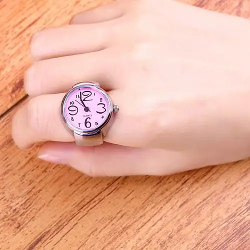 Women Ring Watch Girl Creative Fashion clock Stainless Steel Round Elastic Quartz Finger Ring Watch reloj mujer Ladies Watch
Women Ring Watch Girl Creative Fashion clock Stainless Steel Round Elastic Quartz Finger Ring Watch reloj mujer Ladies Watch