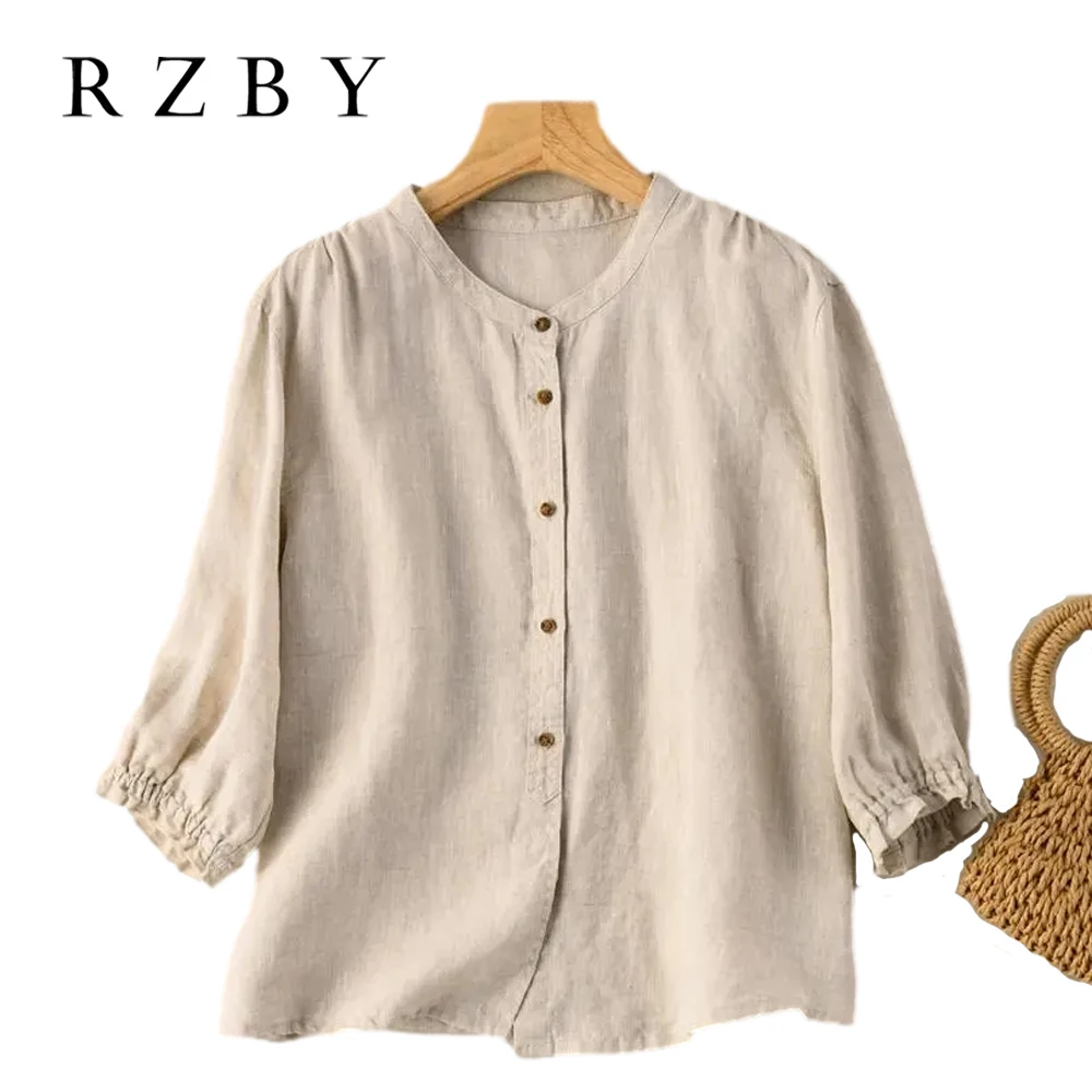 Linen Cotton Puff Sleeve Summer Shirts Women Blouse Ladies Loose Vintage Tops Half Sleeve Female Clothing Casual 2023 RZBY469
Linen Cotton Puff Sleeve Summer Shirts Women Blouse Ladies Loose Vintage Tops Half Sleeve Female Clothing Casual 2023 RZBY469