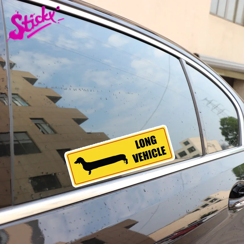STICKYFunny Dog LONG VEHICLE Reflective Decal Body Car Sticker Decal Decor Motorcycle Off-road Laptop Trunk Guitar Vinyl Sticker
STICKYFunny Dog LONG VEHICLE Reflective Decal Body Car Sticker Decal Decor Motorcycle Off-road Laptop Trunk Guitar Vinyl Sticker
