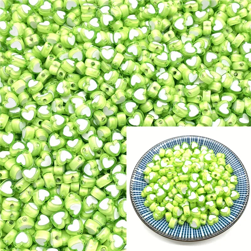 50pcs 8x5mm Love Acrylic Bead Loose Spacer Beads For Jewelry Making DIY Bracelet Accessories #A46a11
50pcs 8x5mm Love Acrylic Bead Loose Spacer Beads For Jewelry Making DIY Bracelet Accessories #A46a11