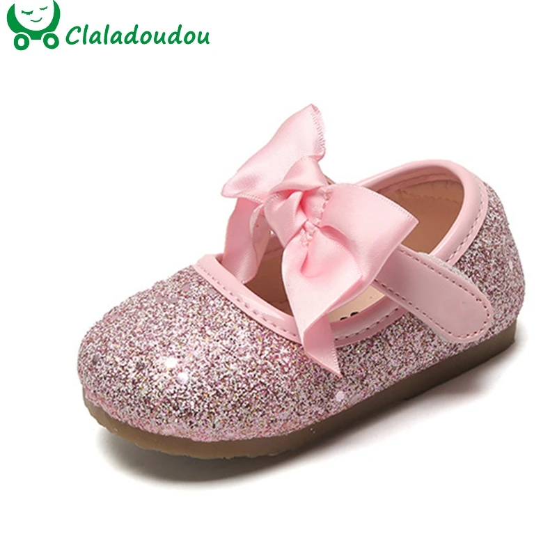 Claladoudou 11-15cm Baby Shoes Bling Bow PU Leather Shoes Toddler Girls Spring Autumn Princess Infant Girl Shoes Soft Sole
Claladoudou 11-15cm Baby Shoes Bling Bow PU Leather Shoes Toddler Girls Spring Autumn Princess Infant Girl Shoes Soft Sole