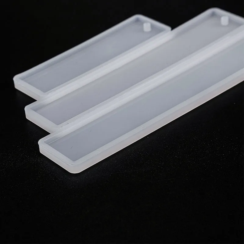 New Product Diy Crystal Glue Blank Bookmark Mold Silicone Ruler Mirror Jewelry Model Three Sizes
New Product Diy Crystal Glue Blank Bookmark Mold Silicone Ruler Mirror Jewelry Model Three Sizes