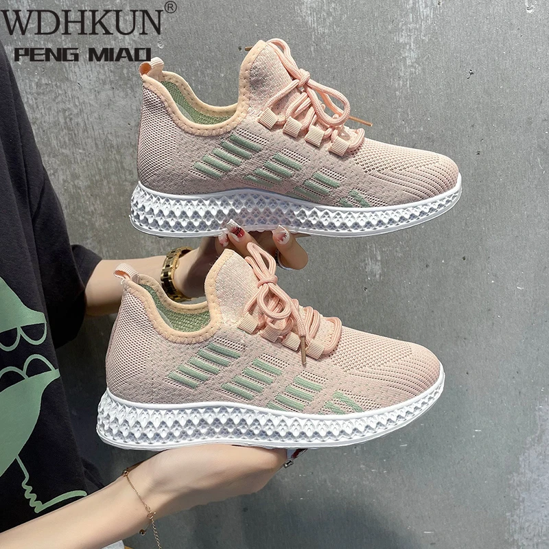 2021 Women's Lace-up Casual Shoes Spring Mesh Breathable Sneakers Shoes for Woman Outdoor Comfortable Walking Vulcanized Shoes
2021 Women's Lace-up Casual Shoes Spring Mesh Breathable Sneakers Shoes for Woman Outdoor Comfortable Walking Vulcanized Shoes