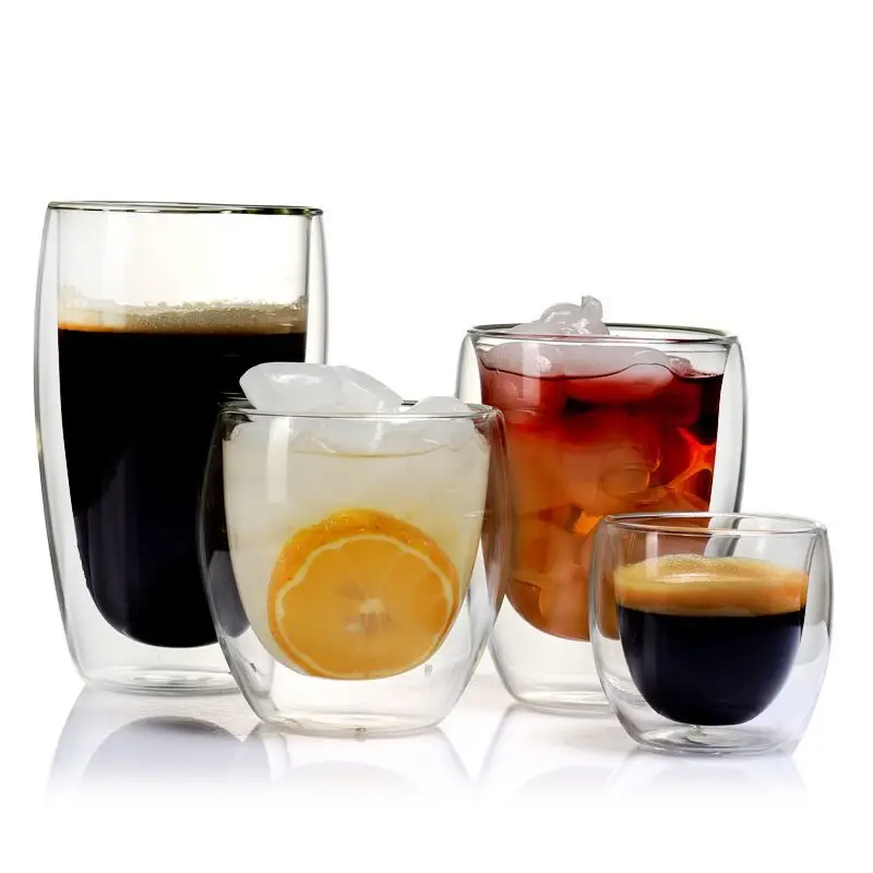 80550/350/450ml Heat-resistant Double Wall Glass Cup Beer Coffee Cups Handmade Healthy Drink Mug Tea Mugs Transparent Drinkware
80550/350/450ml Heat-resistant Double Wall Glass Cup Beer Coffee Cups Handmade Healthy Drink Mug Tea Mugs Transparent Drinkware