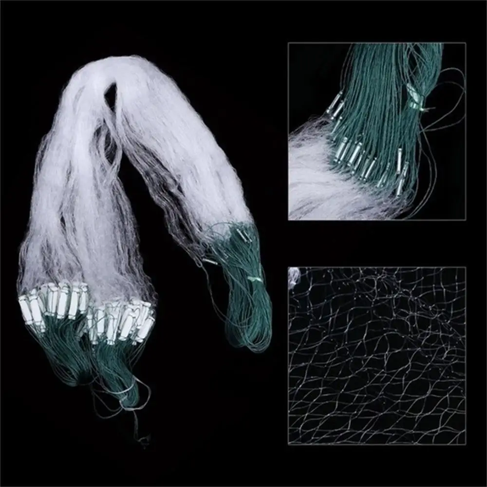 8/20/30M Fishing Net Shrimp Net Cage Single Laye Nylon Durable Practical Fish Line Folding Fishnet Fishing Mesh Accessories
8/20/30M Fishing Net Shrimp Net Cage Single Laye Nylon Durable Practical Fish Line Folding Fishnet Fishing Mesh Accessories