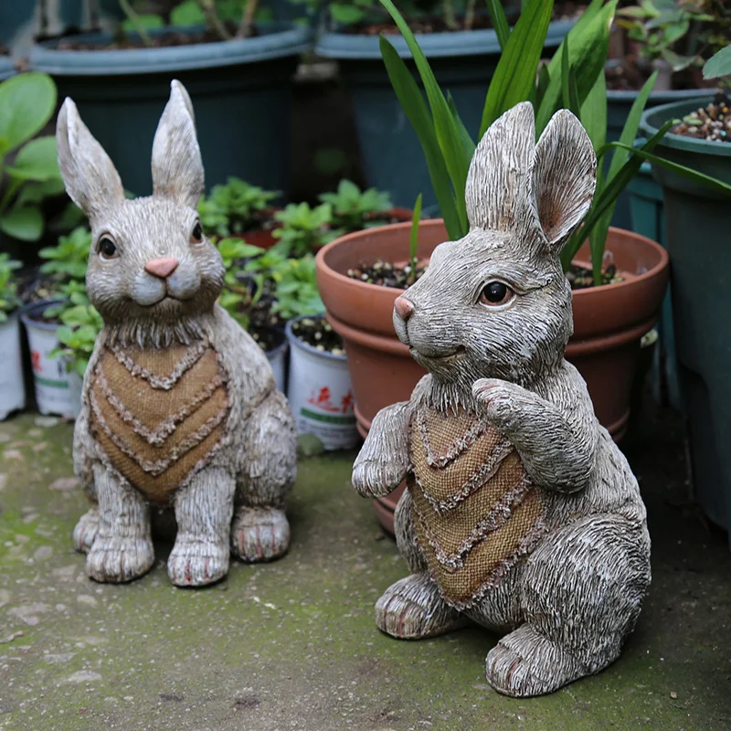 garden Ornament Outdoor Gardening Ornament Resin Creative Cartoon Animal Simulation Rabbit Ornament
garden Ornament Outdoor Gardening Ornament Resin Creative Cartoon Animal Simulation Rabbit Ornament