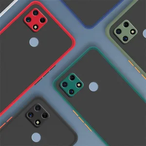 For Realme C25s Case for Realme C25s C25 C21 C21Y C11 Cover Silicone
Matte Translucent Shockproof Bumper Coque For Realme C25s