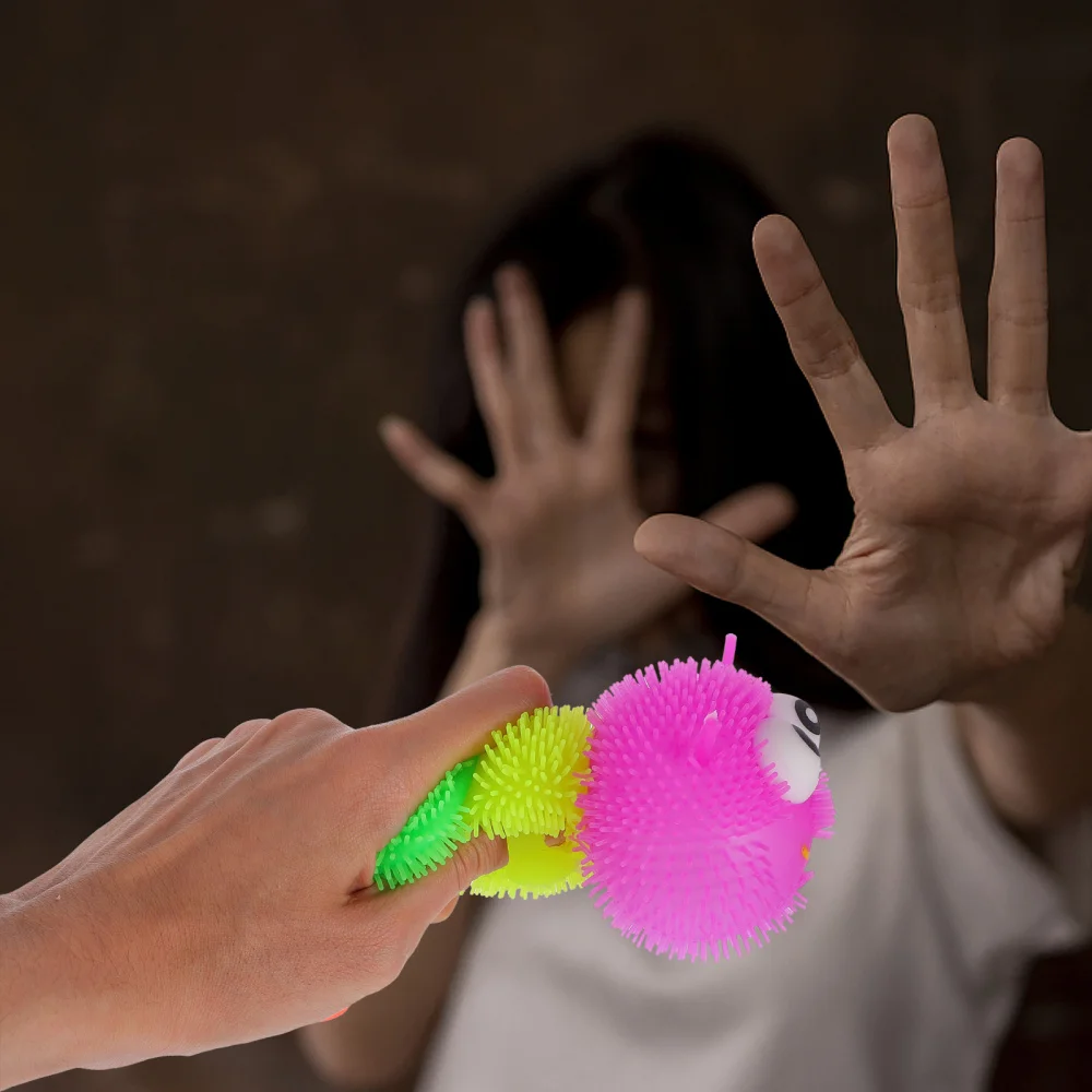 1 Set 3Pcs Luminous Caterpillar Toys Caterpillar Shaped Anxiety Relief Toys
1 Set 3Pcs Luminous Caterpillar Toys Caterpillar Shaped Anxiety Relief Toys