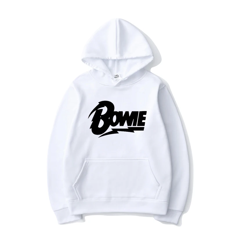 New Trendy Hoodies David Bowie Solid Color Print Streetwear Men Women Sport Casual Rock Singer Hooded Sweatshirt Pullover Hoodie
New Trendy Hoodies David Bowie Solid Color Print Streetwear Men Women Sport Casual Rock Singer Hooded Sweatshirt Pullover Hoodie