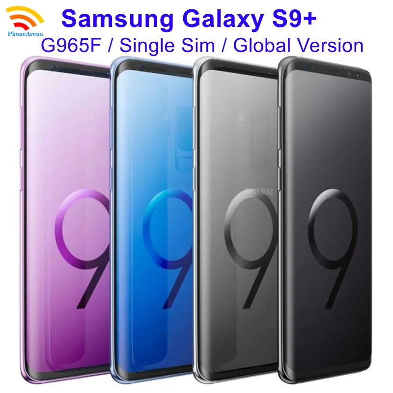 

Samsung Galaxy S9 + S9 Plus G965F оригинальная Φ 4G LTE 6,2 "RAM 6GB ROM 64/128/256GB Exynos 9810 глобальная версия