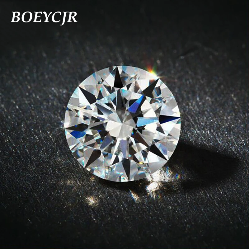 BOEYCJR D Color 0.5/0.6/0.8/1/1.2/1.5/2/2.5/3/3.5/4/4.5/5ct Round Brilliant Moissanite Diamond Loose Bead Jewelry Accessories
BOEYCJR D Color 0.5/0.6/0.8/1/1.2/1.5/2/2.5/3/3.5/4/4.5/5ct Round Brilliant Moissanite Diamond Loose Bead Jewelry Accessories