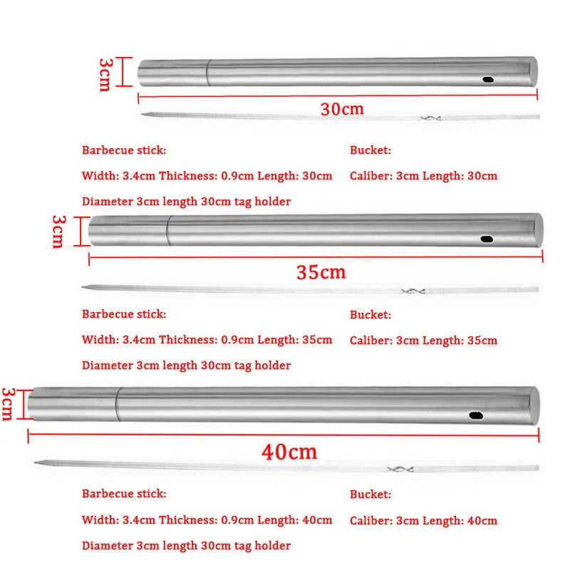 20pcs Barbecue Skewers Reusable Flat Stainless Steel Barbecue Skewers BBQ Needle Stick For Outdoor Camping Picnic Tools
20pcs Barbecue Skewers Reusable Flat Stainless Steel Barbecue Skewers BBQ Needle Stick For Outdoor Camping Picnic Tools