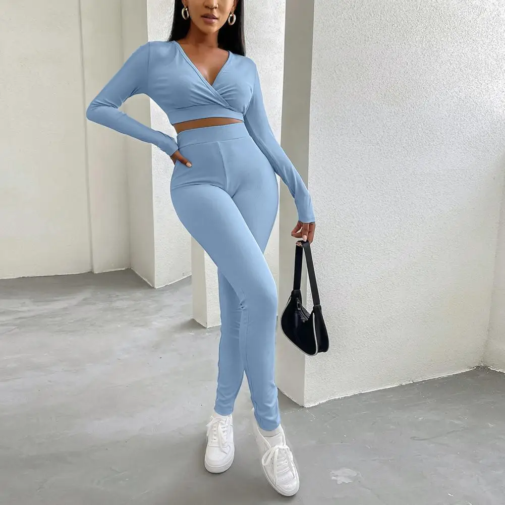 Autumn 2 Two Piece Sets Tracksuit Womens Outfits Long Sleeve Crop Top Pants Sets Sweat suits Women Matching Sets
Autumn 2 Two Piece Sets Tracksuit Womens Outfits Long Sleeve Crop Top Pants Sets Sweat suits Women Matching Sets