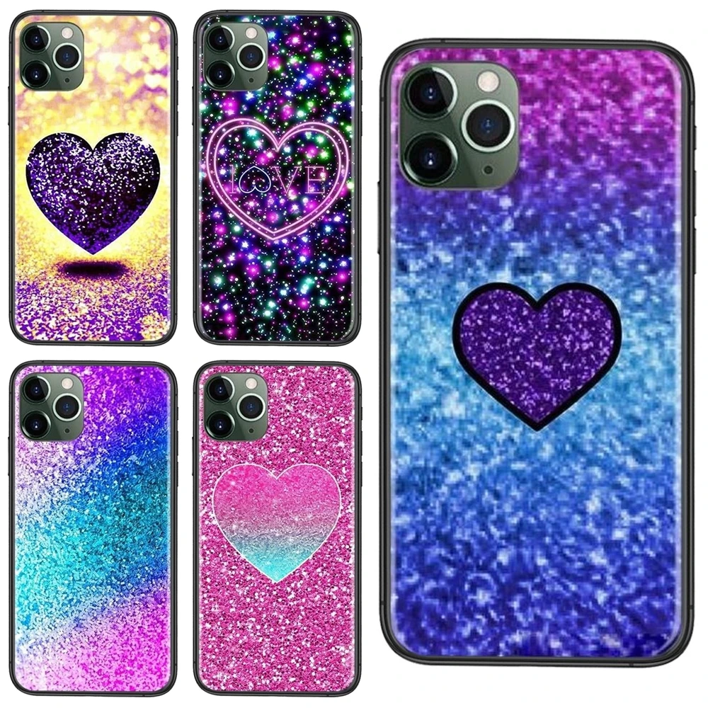 Bling Glitter Heart Mobile Phone Cases Cover For Samsung Galaxy Note 10 Plus Ultra M51 M31 M30S J6 J8 2018 A10 A10S A11 Kids
Bling Glitter Heart Mobile Phone Cases Cover For Samsung Galaxy Note 10 Plus Ultra M51 M31 M30S J6 J8 2018 A10 A10S A11 Kids