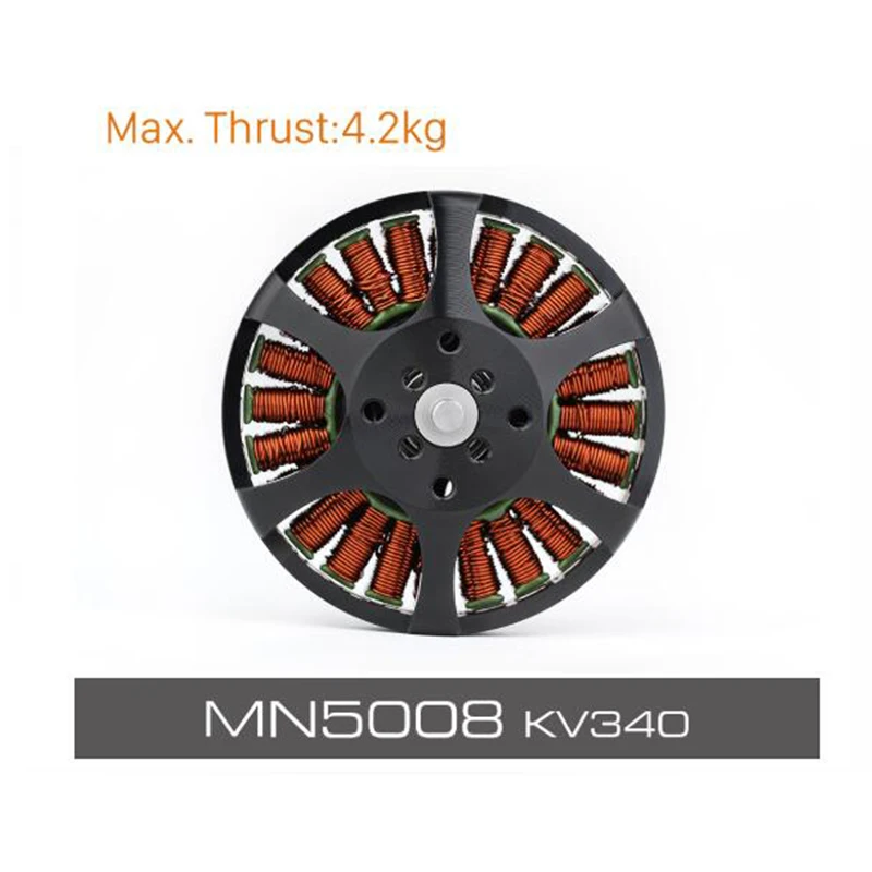 T-motor MN5008 KV170 KV340 KV400 бесщеточный двигатель антигравитасветильник и эффективный 6-12S 4,2 кг Макс доверие P17x5.8 / P18x6.1 "PROP
T-motor MN5008 KV170 KV340 KV400 бесщеточный двигатель антигравитасветильник и эффективный 6-12S 4,2 кг Макс доверие P17x5.8 / P18x6.1 "PROP