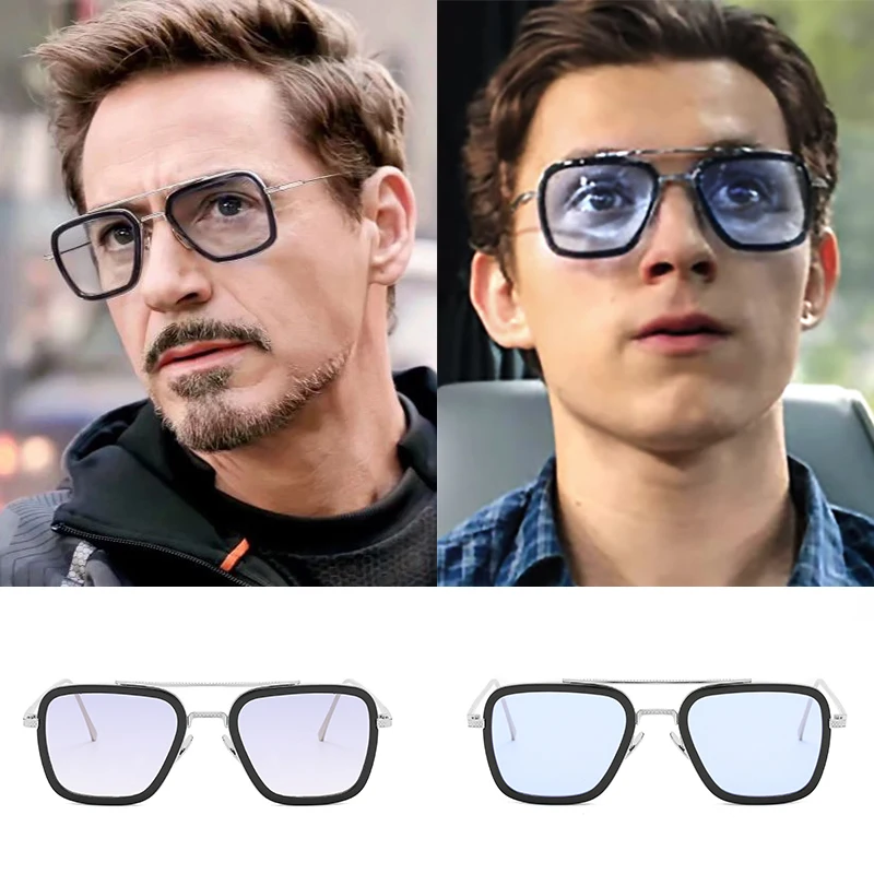 Brand Designer Tony Stark Iron Man Goggles Retro Windproof Steam Vintage Steampunk Sunglasses Men Women Punk Sun Glasses UV400
Brand Designer Tony Stark Iron Man Goggles Retro Windproof Steam Vintage Steampunk Sunglasses Men Women Punk Sun Glasses UV400