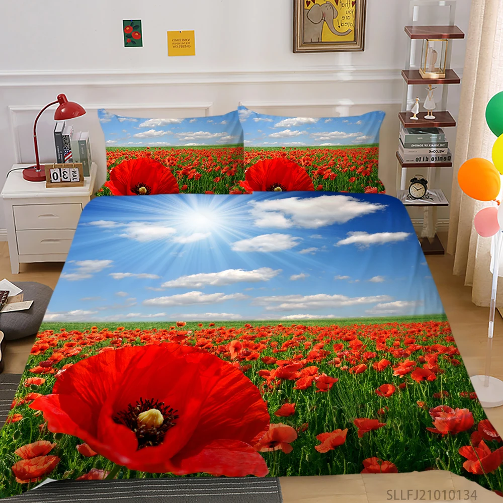 3D Bedding Set Flowers Duvet Cover Set 2/3 Pcs Bedclothes Modern Home Bed Set Girls Room Decoration 
3D Bedding Set Flowers Duvet Cover Set 2/3 Pcs Bedclothes Modern Home Bed Set Girls Room Decoration