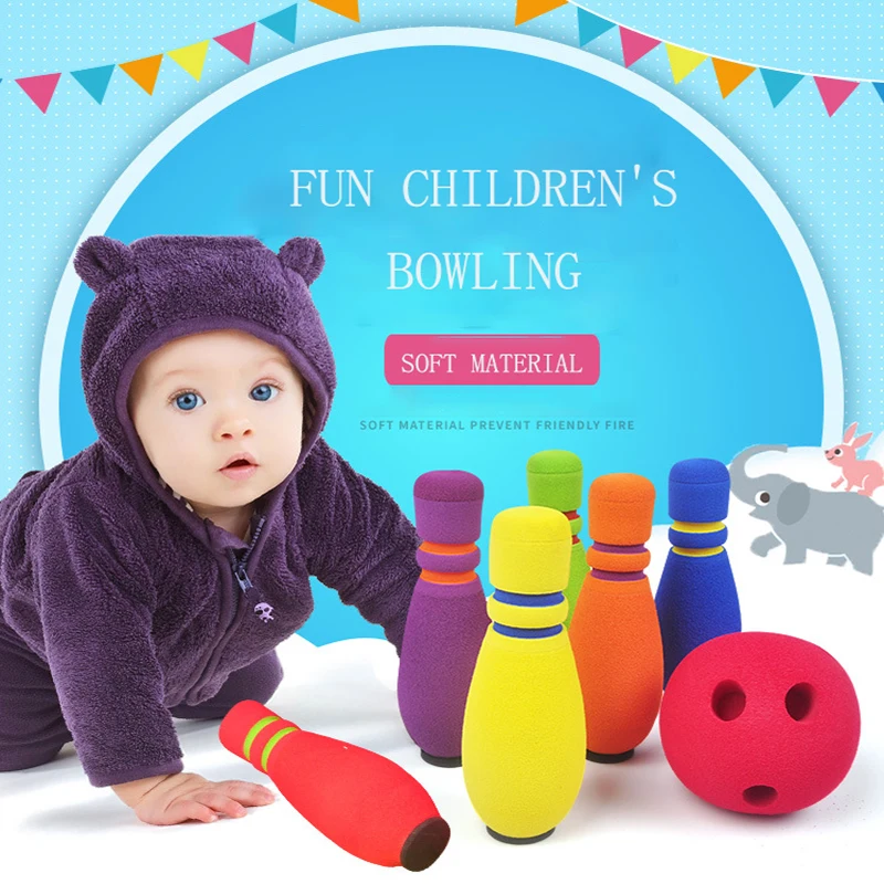 Children Bowling Set Toy Kindergarten Indoor Training Soft And Safe Prevention Noise Outdoor Parent-child Interaction Toys Gifts
Children Bowling Set Toy Kindergarten Indoor Training Soft And Safe Prevention Noise Outdoor Parent-child Interaction Toys Gifts