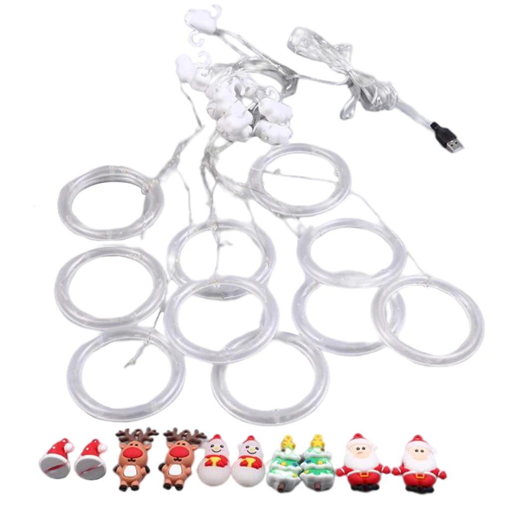 Christmas Curtain Lights Twinkle Mini Novelty Xmas String Light for Window Christmas Garden Wedding Christmas Trees
Christmas Curtain Lights Twinkle Mini Novelty Xmas String Light for Window Christmas Garden Wedding Christmas Trees