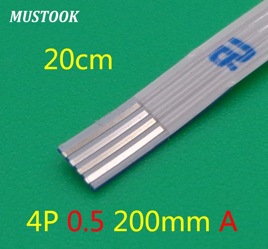 100Pcs/Lot FFC Cable 200mm Length Forward 4 Pins 0.5mm Pitch 4PIN 4 PIN FFC Ribbon Flat Cable 
100Pcs/Lot FFC Cable 200mm Length Forward 4 Pins 0.5mm Pitch 4PIN 4 PIN FFC Ribbon Flat Cable