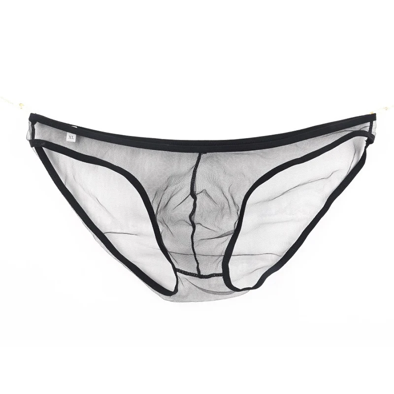 Men Briefs Sexy Low Waist Ultra-Thin Male Intimates Mesh Transparent Underwear Large Size Briefs
Men Briefs Sexy Low Waist Ultra-Thin Male Intimates Mesh Transparent Underwear Large Size Briefs