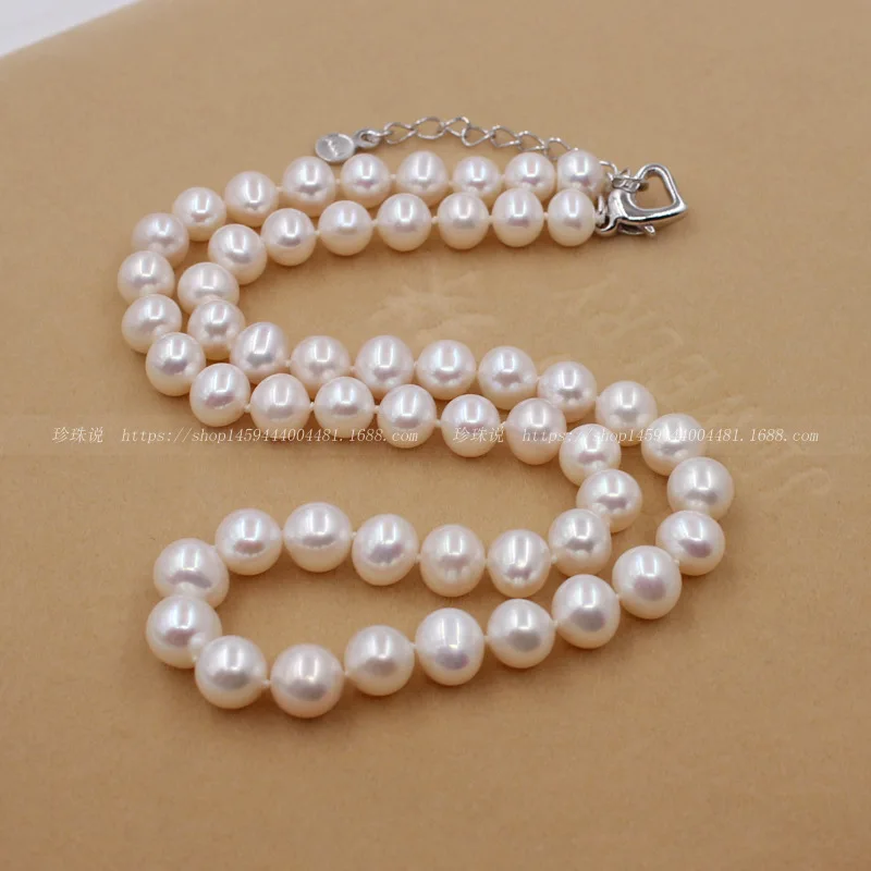 A wholesale manufacturer of natural freshwater pearl necklace, 8-9MM round enough, concise paragraph
A wholesale manufacturer of natural freshwater pearl necklace, 8-9MM round enough, concise paragraph