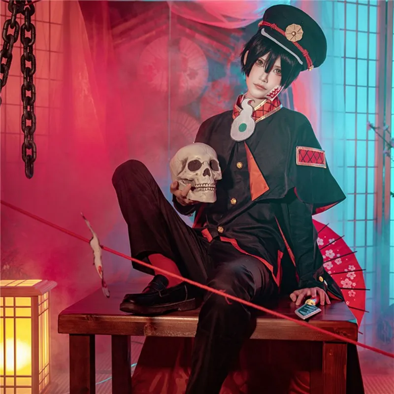 Аниме Yugi Amane Ji-baku Shonan Hanako-kun Yugi Tsukasa Косплей Костюм Униформа ПОЛНЫЙ КОМПЛЕКТ Хэллоуин одежда с шляпой плащ
Аниме Yugi Amane Ji-baku Shonan Hanako-kun Yugi Tsukasa Косплей Костюм Униформа ПОЛНЫЙ КОМПЛЕКТ Хэллоуин одежда с шляпой плащ