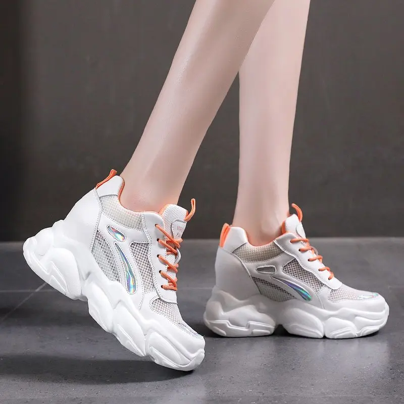 2021 Summer Women Chunky Sneakers Brand Designers Platform Fashion Woman Casual Shoes Wedge Trainers Female Vulcanized Shoes 8cm
2021 Summer Women Chunky Sneakers Brand Designers Platform Fashion Woman Casual Shoes Wedge Trainers Female Vulcanized Shoes 8cm