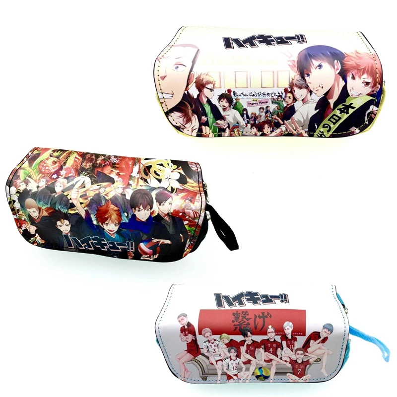 Anime Haikyuu!! Large Capacity Pencil Bag Zipper Canvas Students Pencil Bag Wallet Storage Bag Stationery School Supplies
Anime Haikyuu!! Large Capacity Pencil Bag Zipper Canvas Students Pencil Bag Wallet Storage Bag Stationery School Supplies