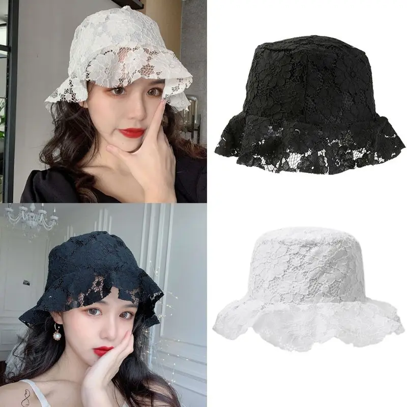 Women Floppy Lace Bucket Hat Embroidery Floral Sunscreen Wedding Fisherman Cap New Hot
Women Floppy Lace Bucket Hat Embroidery Floral Sunscreen Wedding Fisherman Cap New Hot