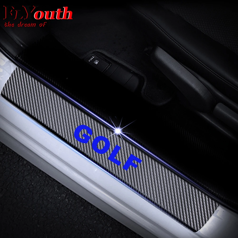 Car Door Sill Scuff Plate For Volkswagen VW Golf 4D Carbon Fiber Vinyl Stickers Auto Accessories Door Threshold Plate Stickers
Car Door Sill Scuff Plate For Volkswagen VW Golf 4D Carbon Fiber Vinyl Stickers Auto Accessories Door Threshold Plate Stickers