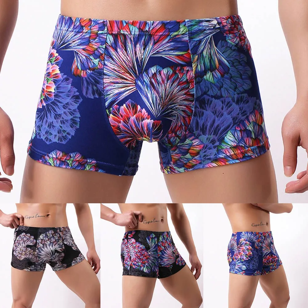 Mens Printed Boxer Briefs Sports Underpants Underwear Loose Boxer Shorts Comfy Sexy Boxer Shorts Low Rise Boxershorts Male
Mens Printed Boxer Briefs Sports Underpants Underwear Loose Boxer Shorts Comfy Sexy Boxer Shorts Low Rise Boxershorts Male