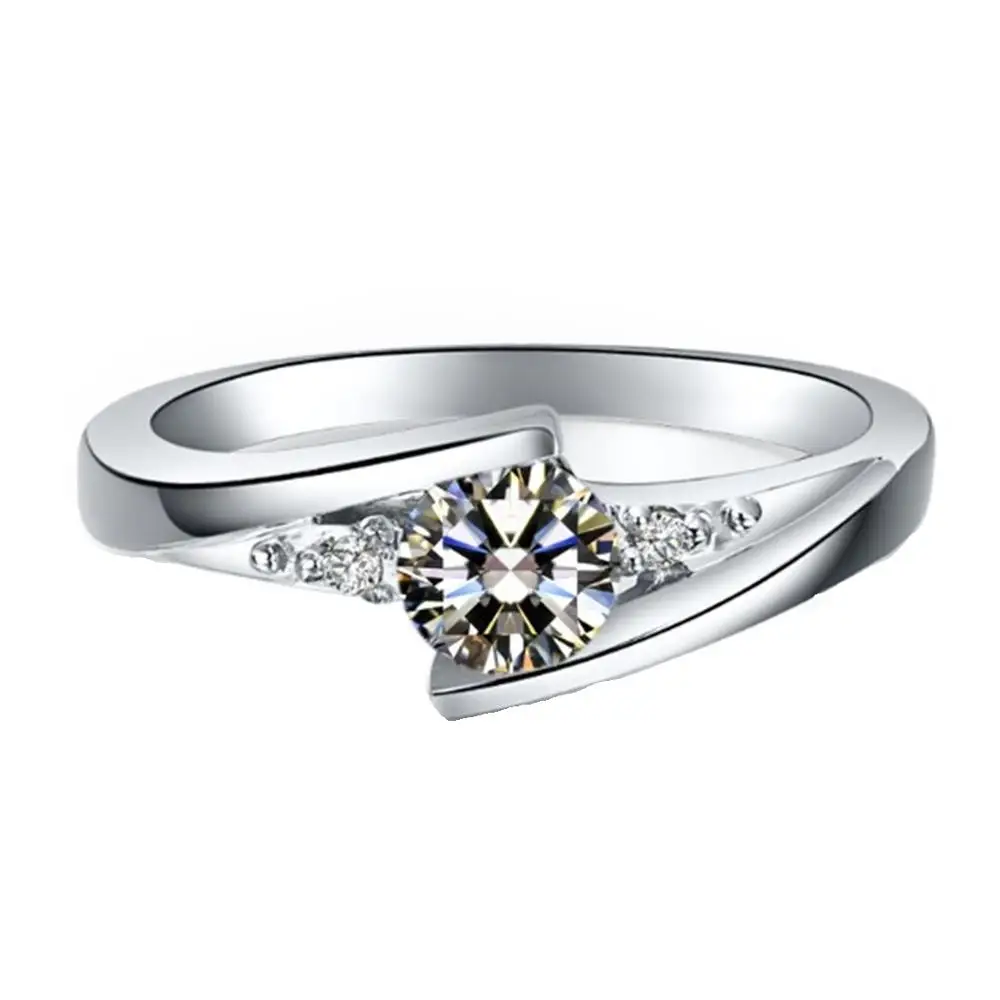 Test Positive Popular Style Twist Star Ring Moissanite 14k White Gold Ring 0.5CT Lab Grown Carbon Ring Engagement Women Gift
Test Positive Popular Style Twist Star Ring Moissanite 14k White Gold Ring 0.5CT Lab Grown Carbon Ring Engagement Women Gift