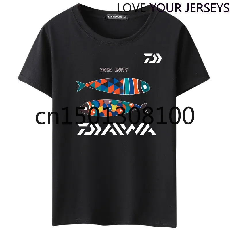 Daiwa Fishing T-Shirts Jersey Short-sleeve Cotton Fishermen Angling Carp Trout Bass Lure Anti-UV Quick Dry Breathable Clothing
Daiwa Fishing T-Shirts Jersey Short-sleeve Cotton Fishermen Angling Carp Trout Bass Lure Anti-UV Quick Dry Breathable Clothing