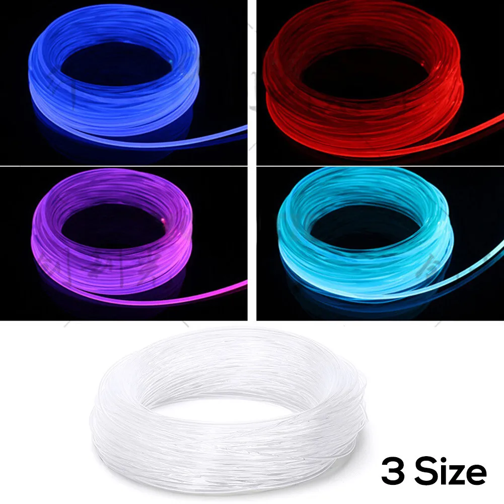 New PMMA 1M Side Glow Optical Fiber Cable 2/3/5m Length Car Optic Cable Ceiling Lighting Lights Bright Party Light Decoration
New PMMA 1M Side Glow Optical Fiber Cable 2/3/5m Length Car Optic Cable Ceiling Lighting Lights Bright Party Light Decoration