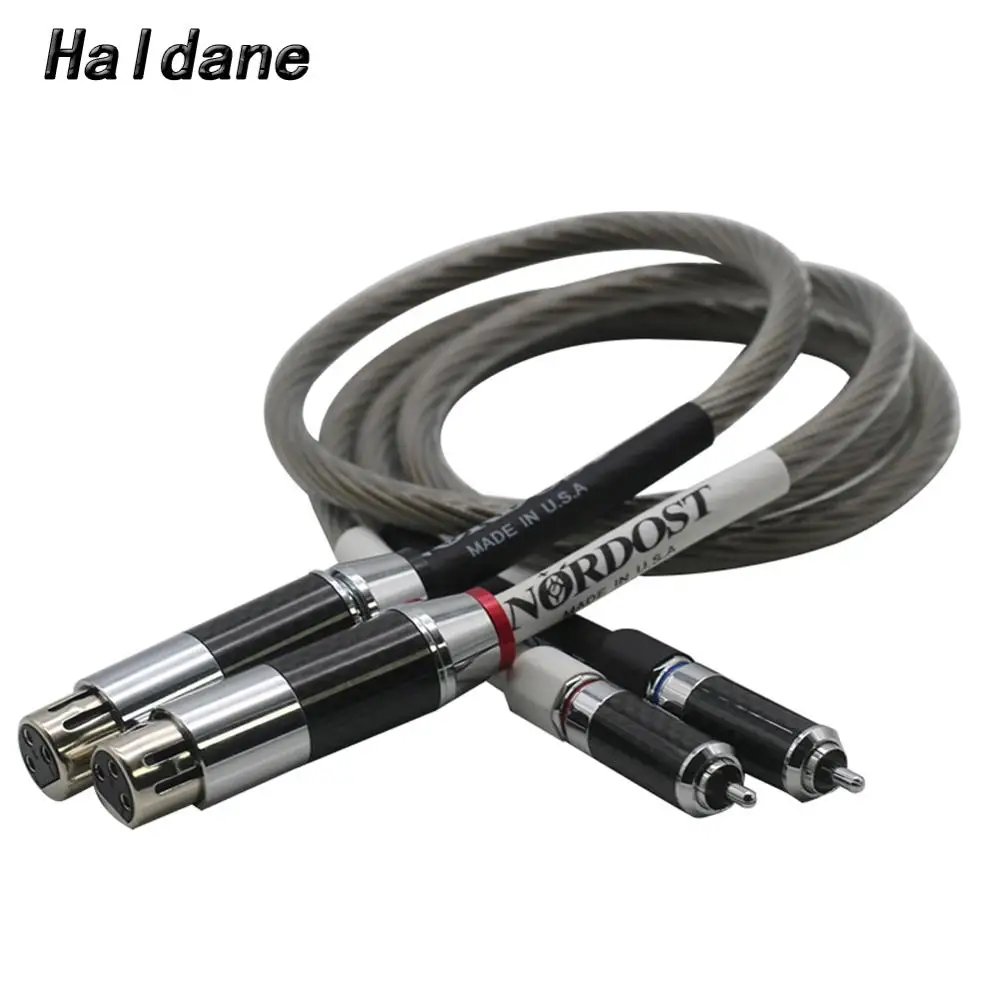 Haldane Pair Single Crystal Silver Nordost Odin RCA to XLR Balanced Reference Interconnect Cable with HIFI Rhodium plated Plug
Haldane Pair Single Crystal Silver Nordost Odin RCA to XLR Balanced Reference Interconnect Cable with HIFI Rhodium plated Plug