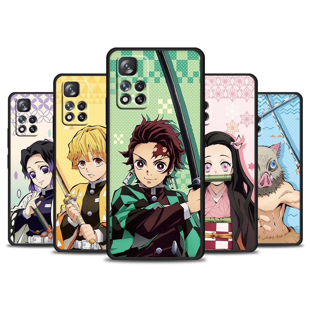 Japan Anime Demon Slayer For Xiaomi Redmi Note 11 10 10S 9 9T 9S Pro Max 8T 8 7 6 5 4X Silicone Soft Black Phone Case
Japan Anime Demon Slayer For Xiaomi Redmi Note 11 10 10S 9 9T 9S Pro Max 8T 8 7 6 5 4X Silicone Soft Black Phone Case