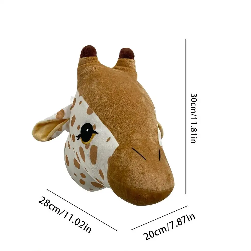 Cute 3D Animal Head Wall Mount Children Stuffed Toys Kids Room Wall Home Cartoon Decoration Accessories Birthday Gifts
Cute 3D Animal Head Wall Mount Children Stuffed Toys Kids Room Wall Home Cartoon Decoration Accessories Birthday Gifts