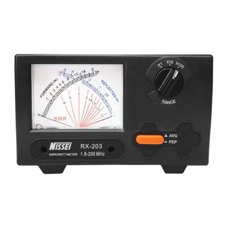 NISSEI RX-203 Power Meter 1.8-200Mhz Short Wave UV Standing Wave Meter SWR RX203 Digital Power Meter Device for Two Way Radio
NISSEI RX-203 Power Meter 1.8-200Mhz Short Wave UV Standing Wave Meter SWR RX203 Digital Power Meter Device for Two Way Radio