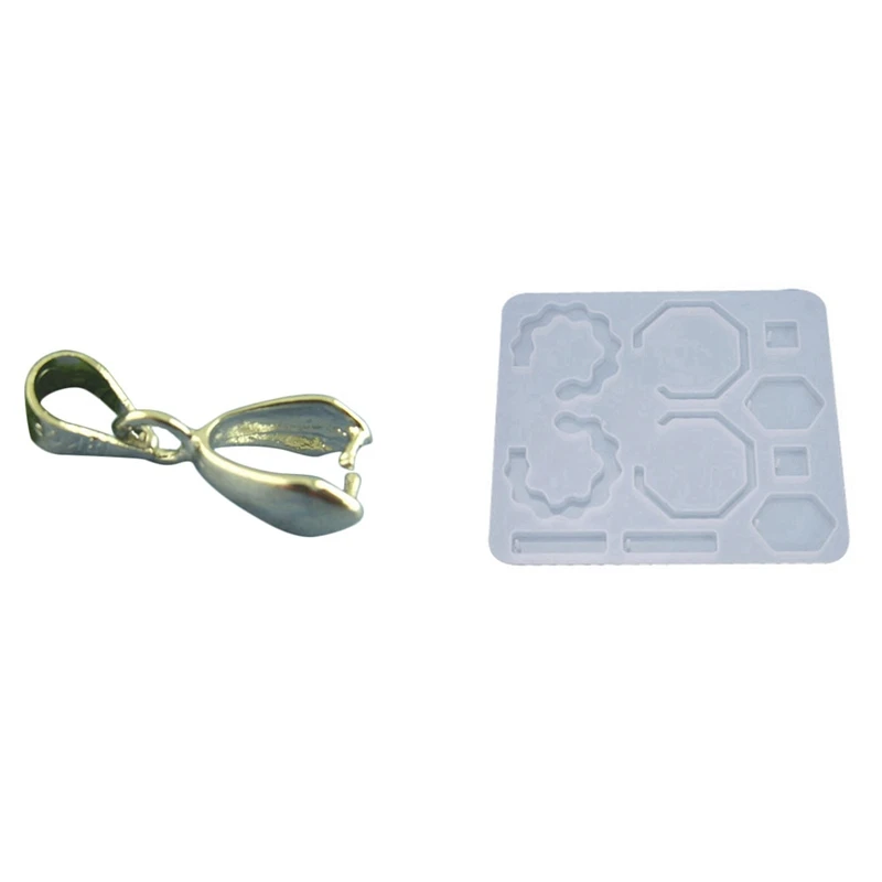 25X Jewelry Accessories Fasteners Clamp & 1X DIY Earring Resin Mold, Handmade Dangling Earring Silicone Mold
25X Jewelry Accessories Fasteners Clamp & 1X DIY Earring Resin Mold, Handmade Dangling Earring Silicone Mold