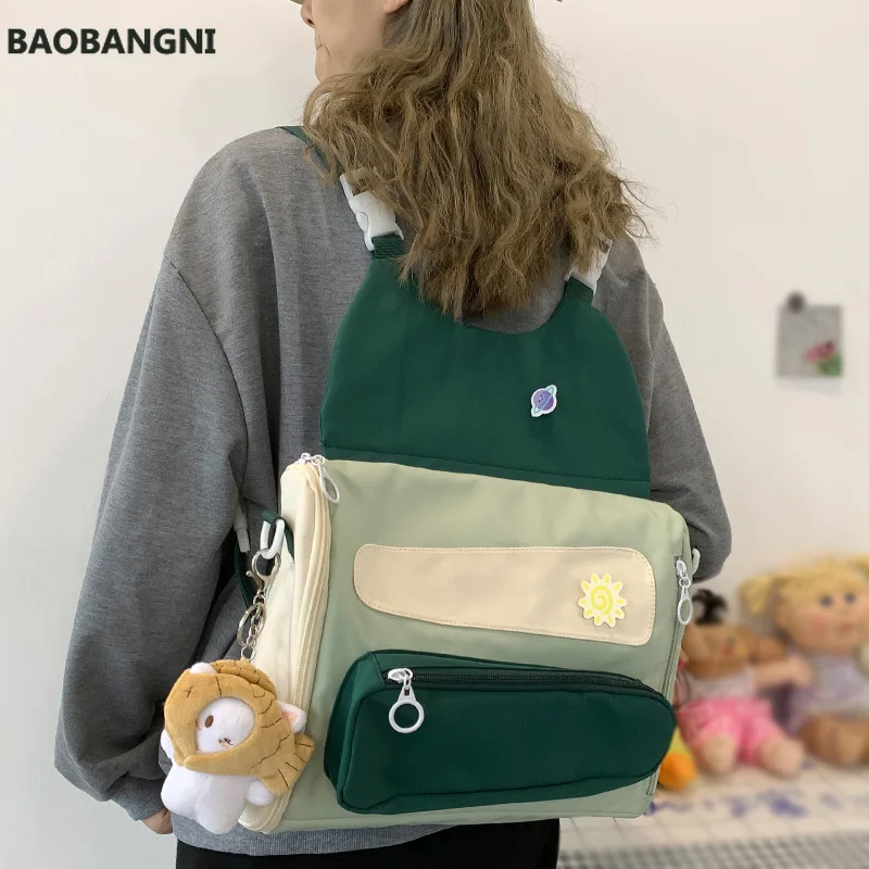 New Multi-function Waterproof Nylon Women Backpack Female Multi-pocket Travel Bag Small Schoolbag for Teenage Girls
New Multi-function Waterproof Nylon Women Backpack Female Multi-pocket Travel Bag Small Schoolbag for Teenage Girls